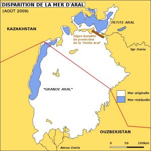 mer d'aral aujourd'hui